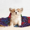 thumbnail image 4 of Yiaed Wild Berries Print Dog Blankets-Cat Blanket Washable for Couch Protection,Puppy Blanket, Soft Plush Reversible Throw Furniture Protector-Medium, 4 of 8