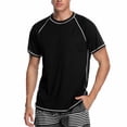 thumbnail image 3 of Men's Rash Guard UPF 50+ Swimwear Swim Tops Sport Shirt, 3 of 6