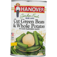 thumbnail image 4 of Hanover Foods Blue Lake Cut Green Beans and Potatoes in Ham Flavored Sauce, 39 oz Can – Family Size, Ready to Heat, 4 of 7