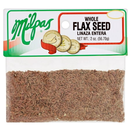 Milpas Whole Flax Seed, 2 oz