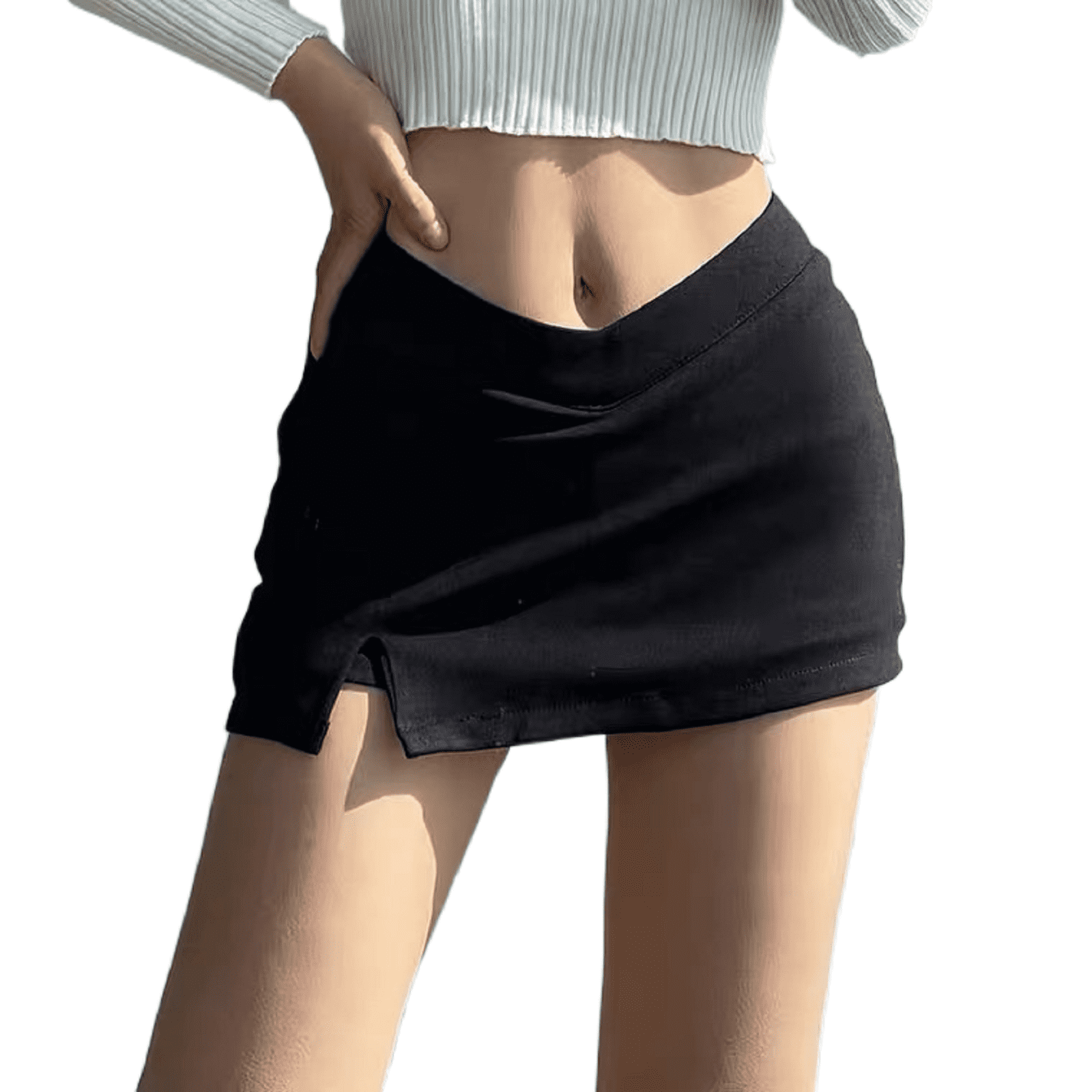 V Waist Mini Skirt -  Canada