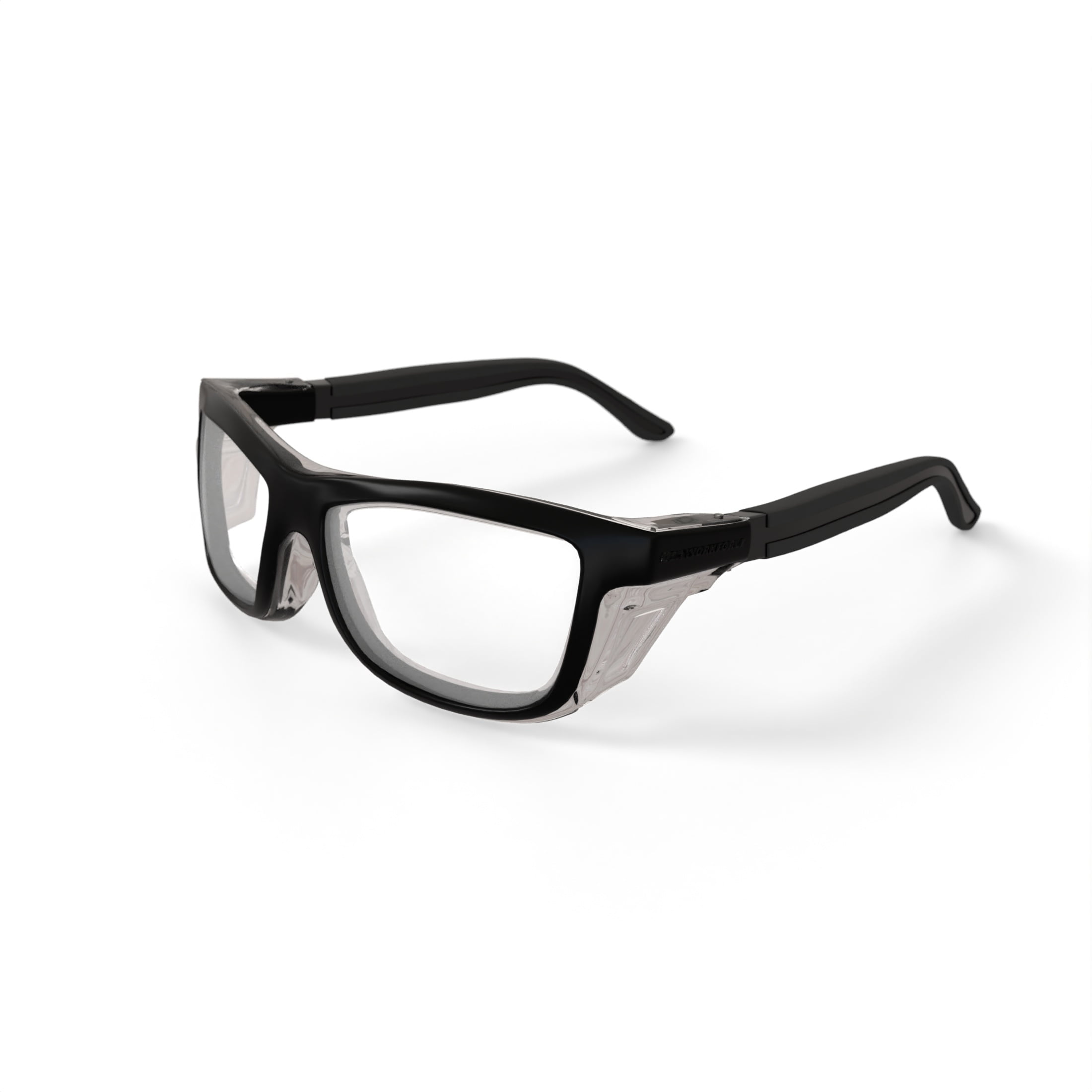 Art-Craft Optical US WF974 Prescription Safety Glasses, Black