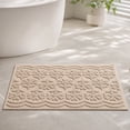 thumbnail image 4 of Embossed Floral Bath Mats And Towels For Bathroom Entrances And Indoor Floors, 4 of 6