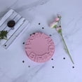 thumbnail image 3 of Cake Mould for Baking Silicone Big Round Shape Letters Happy Birthday Lettering Pan for Cakes and Microwave Safe Baking Tool, 3 of 6