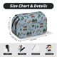 thumbnail image 5 of Disketp Camping Caravan Estuche de Lápices de Doble Capa con Tapa Abatible y Cremallera, Organizador Escolar para Adolescentes y Adultos, 5 of 7