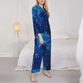 thumbnail image 3 of Sikiie Deep Sea Glowing Fishes Pajamas for Women Set, Womens Pajama Sets, Lounge Sets for Women, 2pjs for Women-XX-Large, 3 of 7