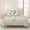 Green, Beige, White, variant on 3 Pieces Queen Quilt Set,Farm Animal Highland Cow Soft Bedding Sets with 1 Quilt & 2 Pillow Shams,Retro Sunflowers Daisy Summer Bedspread Lightweight Coverlet Comforter for All Season