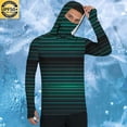 thumbnail image 3 of Rvwovn Men's UPF 50+ Hooded UV Protection Shirt with Mask, Camo Outdoor Fishing Sun Hoodie, 3 of 7