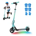 thumbnail image 1 of Honey Whale E11 Scooter Eléctrico Para Niños Luz Led 16km/h Azul claro, 1 of 1
