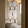 thumbnail image 5 of Halloween Shower Curtain, Black Bat Polyester Fabric Bathroom Decor Curtain, Machine Washable Waterproof, Halloween Holiday Gift for Women Men, 72 x 72 Inches, 5 of 7