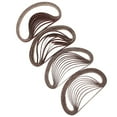 thumbnail image 5 of 10 unids 13x457 mm Cinturón de lijado de pulido abrasivo for cinturón lijador amoladora taladro for molienda for accesorios de Grit 40/60/80/120, 5 of 5