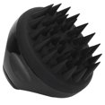 thumbnail image 4 of Cepillo de masaje para el cuidado de mascotas, cepillo de baño suave para gatos, elimina la capa interna suelta y el pelo enredado para perros y gatos, color negro, 4 of 5