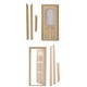thumbnail image 1 of 2 Unids 1/12 Arched Panel Puertas Interiores Y Semiarc Puerta Casa Accesorios En Mini Accesorio, 1 of 9