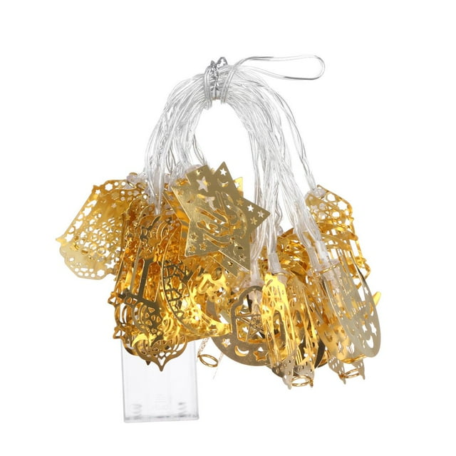 String Lights Eid Mubarak Lights Decoration Moon Star Lights For Ramadan Mubarak Home Lamp Decorations