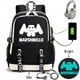 thumbnail image 4 of mochila marshmello, música electrónica, malvavisco, mochila top 100 DJ, mochila, 4 of 5