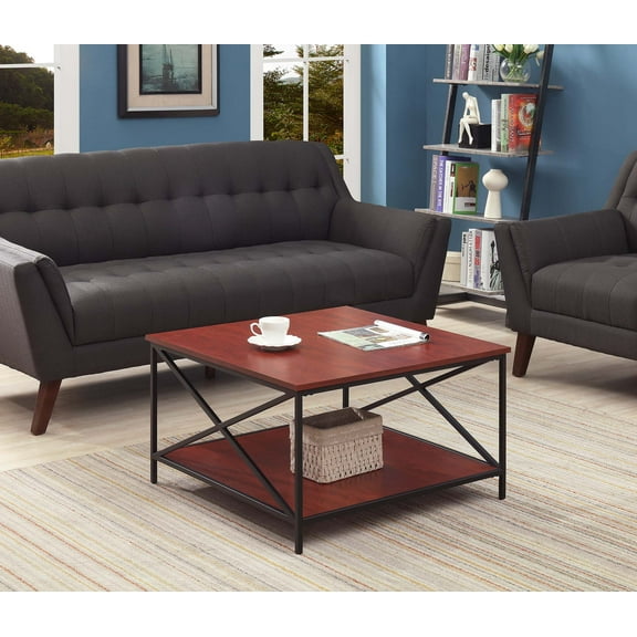 Convenience Concepts Tucson Metal Square Coffee Table