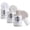 Gray Matte, variant on Touch-Up Paint | Matte Finish for Cabinets, Walls, Doors & Furniture | Multi-Tone Gray Repair Kit | Quick-Dry, Self-Priming, Low-Odor, Eco-Friendly | No-Sanding or Primer Needed | 3 Pack