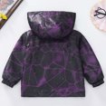 thumbnail image 6 of RTKFRFLM Kids Windbreaker Jacket Long Sleeve Lightweight Hooded Floral Printed Versatile Casual Everyday Coat 2-7Y, 6 of 7