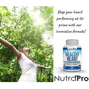 Healthy Heart - Heart Health Support Supplements. Artery Cleanse & Protect. Supports Cholesterol Lowering By NutraPro