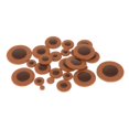 thumbnail image 3 of Almohadillas para saxofón soprano, piezas de instrumentos, reemplazo portátil duradero profesional, ligero Universal para saxofón barítono, saxofón Baoblaze Pads de saxofón soprano, 3 of 8