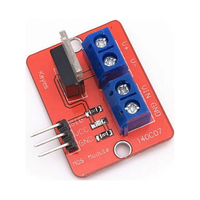 Methold Lámpara de luz profesional Motor PWM IRF520 MOS Placa de controlador Módulo de control de potencia Controlador Componente Electrónica miscelánea