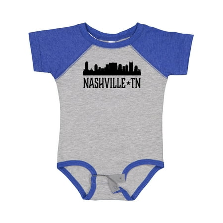 

Inktastic Nashville Tennessee City Skyline Gift Baby Boy or Baby Girl Bodysuit