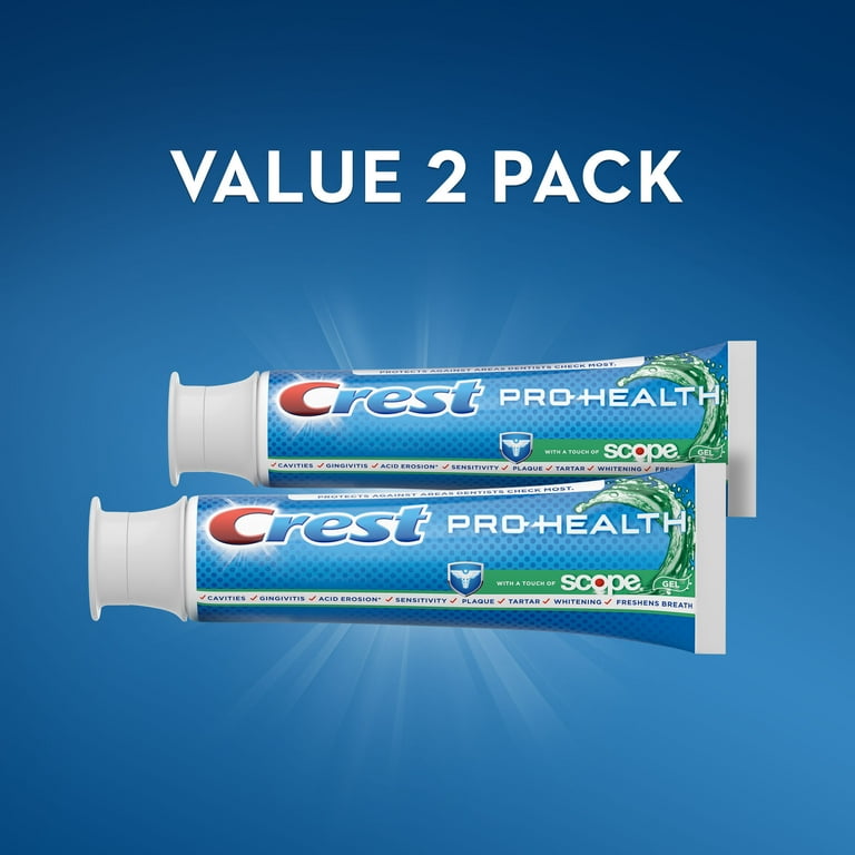 Crest Pro-Health with a Touch of Scope Whitening Toothpaste Crest Pro-Health with a Touch of Scope Whitening Toothpaste