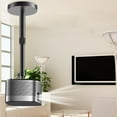 thumbnail image 2 of Zeiwohndc Black Projector Support Stand Ceiling Mount with Extendable/Fixed Length, 2 of 12