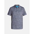 thumbnail image 5 of Birdie Bound Melange Print Golf Polo Shirt, Men's Sizes XS-4XLT, 5 of 5