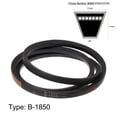 thumbnail image 2 of Unique Bargains B-1850 V-Belts Drive Belt 1850mm Inner Girth Rubber for Power Transmission, 2 of 6