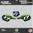 thumbnail image 2 of Kalair GFX Graphics Kit for Kawasaki KDX200 (1991-1994) Axis Series, 2 of 5