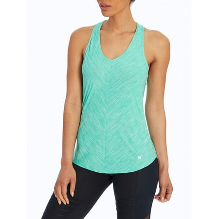 Bally Total Fitness Women's Active Mitered Tank