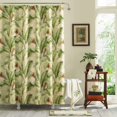thumbnail image 1 of Cortina de Ducha de Tela Tommy Bahama Palmiers Verde 183x213 cm, 1 of 4