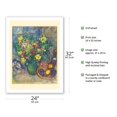 thumbnail image 2 of Vase of Flowers and Pineapple (Vase de fleurs à l'ananas) - From an Original Color Painting by Marc Chagall c.1962 - Bamboo Fine Art 290gsm Paper Print (Unframed) 24x32in, 2 of 4