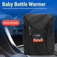 thumbnail image 3 of Portable Bottle Warmer, Adjustable Temperature Cordless Baby Milk Bottle Warmer Insulated Baby Bottle Warmer for Breastmilk Car Outdoor Travel, 3 of 7