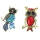 thumbnail image 1 of 2 Piezas de de Cristal Austriaco para Mujer, , Pájaro, Animal, Broche, Pin de Solapa Hugo Animal Bird Broche, 1 of 10