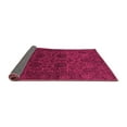 thumbnail image 2 of Ahgly Company Indoor Rectangle Abstract Pink Modern Area Rugs, 7' x 9', 2 of 4