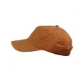 thumbnail image 3 of NYFASHION101 Unisex Adjustable 6-Panel Low-Profile Baseball Cap LOW100- EP RUST, 3 of 4