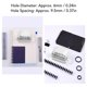 thumbnail image 4 of 6 Hole Punch Manual Puncher with Clear Cover for A4 30 Holes, B5 26 Holes, A5 20 Holes Paper, 4 of 4