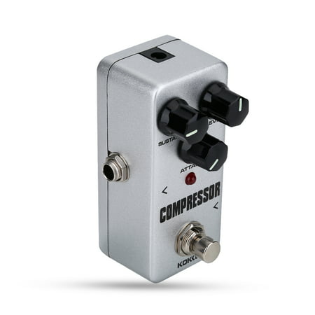 KOKKO FCP2 Compressor Sustainer Mini Effect Pedal for Electric Guitar Accessories, FCP2 Effect Pedal, Guitar