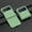 Mint, variant on Dteck Galaxy Z Flip 4 5G Case with Hinge Protection (2022), Shockproof Ultra Thin Hard PC Armor Skin, Anti-Drop Non-Slip Protection Phone Case,Black