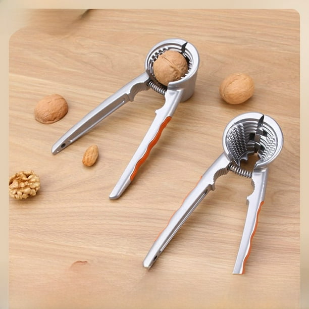 Herramienta para abrir pinzas de nueces Artefacto multifuncional para abrir nueces Herramienta para el hogar Pinza para pelar castañas Pinza para nueces Pelador de cáscaras