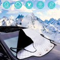 thumbnail image 1 of Cubierta magnética para parabrisas de coche Sincero parasol antiescarcha para coches pequeños y medianos, 1 of 5