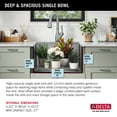 thumbnail image 2 of Delta 95B9132-24SL-SS Lorelai 24” Workstation Laundry Utility Kitchen Sink Undermount 16, 2 of 7