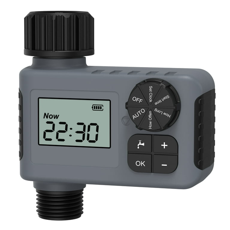 COWIN Sprinkler Timer, Digital Irrigation Controller with Rain Delay photo 1
