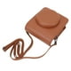 thumbnail image 5 of Estuche para Cámaa Instantánea, Bolsa Protectora de Cuero Pu Con Correa Desmontable, Estilo Vintage para Regalo para entusiastas de la Fotografía, 5 of 7