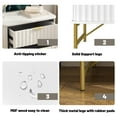 thumbnail image 6 of Boyel Living Bedside Table, Modern Nightstand End Side Table with 2 Drawers for Bedroom Living Room, White, 6 of 6