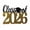 D001- Style A, variant on Graduation Decorations Classof2026, GoldandBlack Party Decorations, Wooden Grad Decor, School Decor, 2026 Graduation, 10X12 In, 1 Pc, Hanging Twine