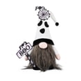 thumbnail image 2 of erdimoy Halloween Ghost Boo Faceless Gnome Plush Figurines, White Ghost Spider Web Pumpkin Tomte Gnomes Tabletop Ornaments, Spooky Fall Tiered Tray Decor for Halloween Party Mantel Shelf Decorations, 2 of 6