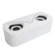 thumbnail image 5 of Altavoz Bluetooth Vevor dual V6 con luz LED Mini altavoz de audio portátil Blanco, 5 of 5